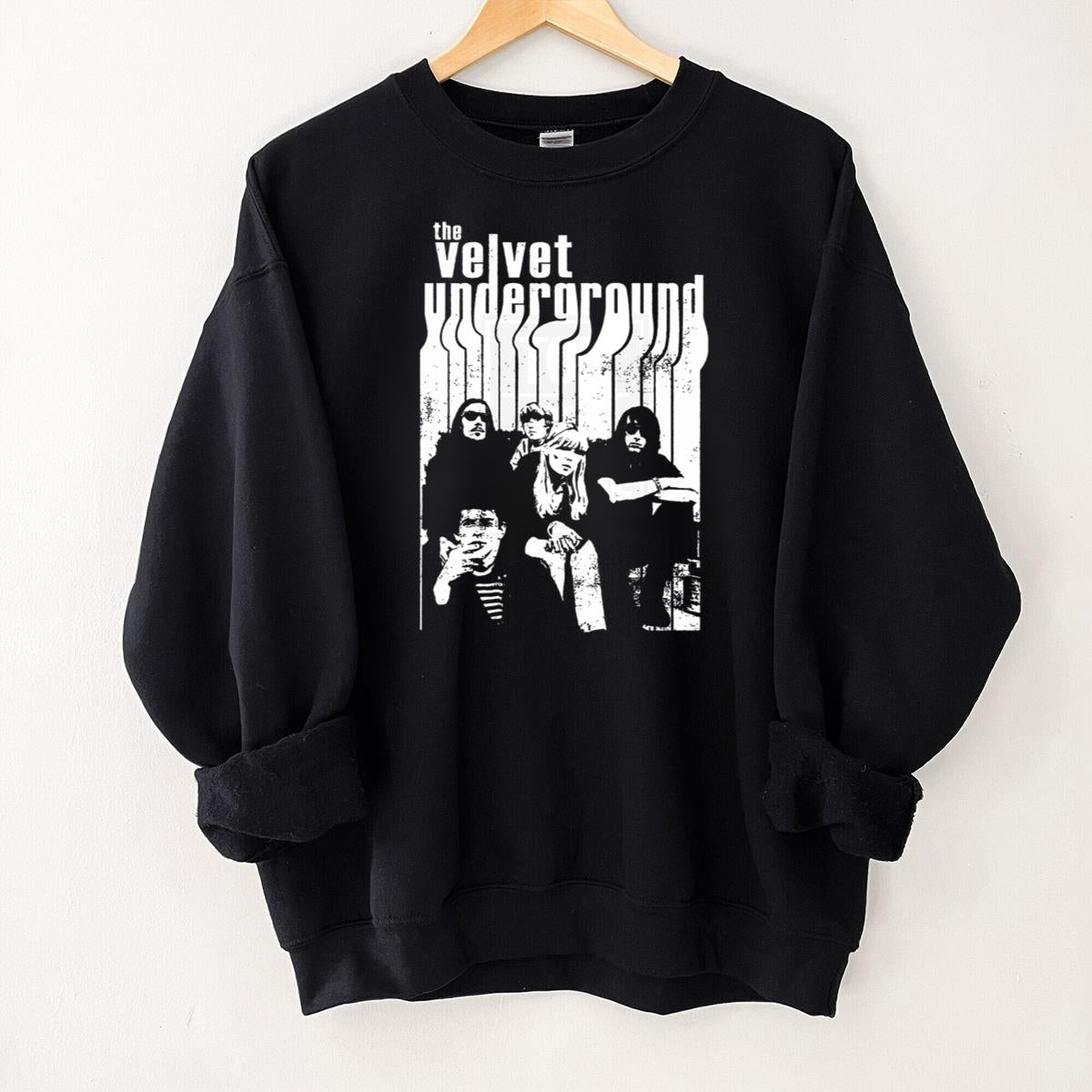Velvet Underground with Nico Vintage 60s Rock Band Collector Retro Black Unisex T-Shirt