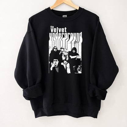 Velvet Underground with Nico Vintage 60s Rock Band Collector Retro Black Unisex T-Shirt
