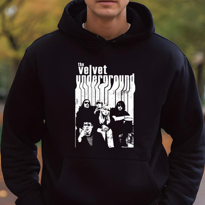 Velvet Underground with Nico Vintage 60s Rock Band Collector Retro Black Unisex T-Shirt