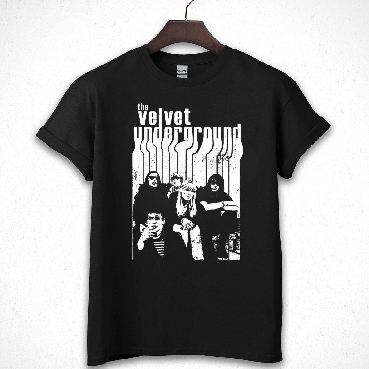 Velvet Underground with Nico Vintage 60s Rock Band Collector Retro Black Unisex T-Shirt