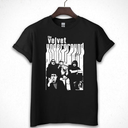 Velvet Underground with Nico Vintage 60s Rock Band Collector Retro Black Unisex T-Shirt