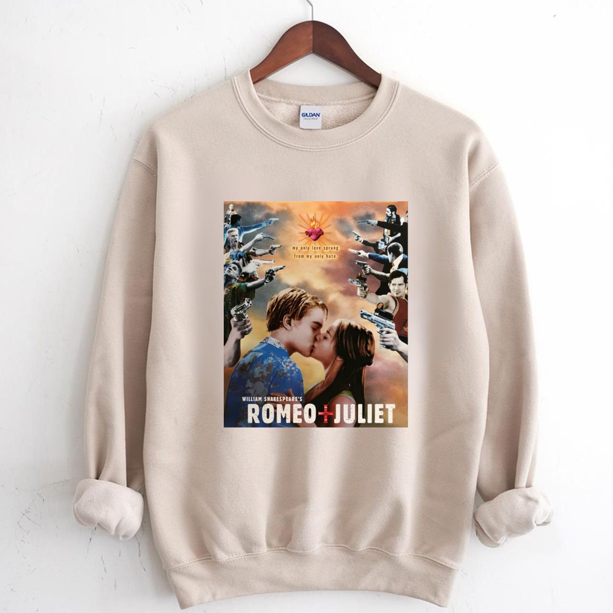 Vintage 1998 Romeo and Juliet DiCaprio Movie Promo Collector Edition Unisex T-Shirt