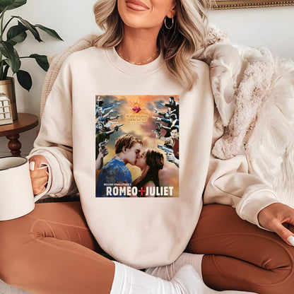 Vintage 1998 Romeo and Juliet DiCaprio Movie Promo Collector Edition Unisex T-Shirt