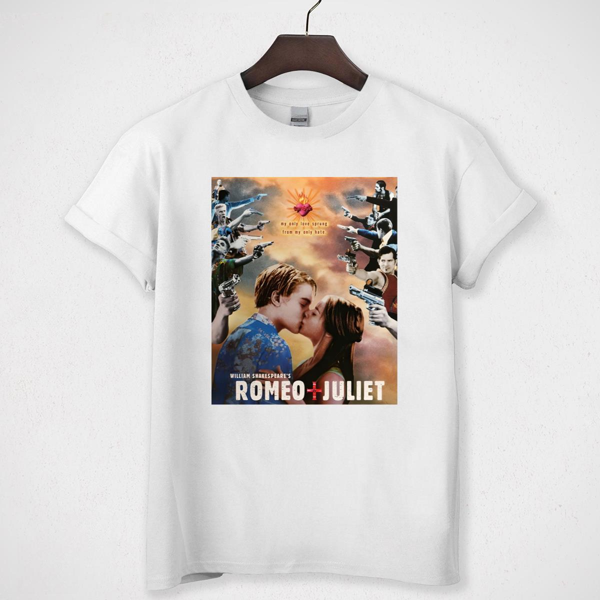 Vintage 1998 Romeo and Juliet DiCaprio Movie Promo Collector Edition Unisex T-Shirt
