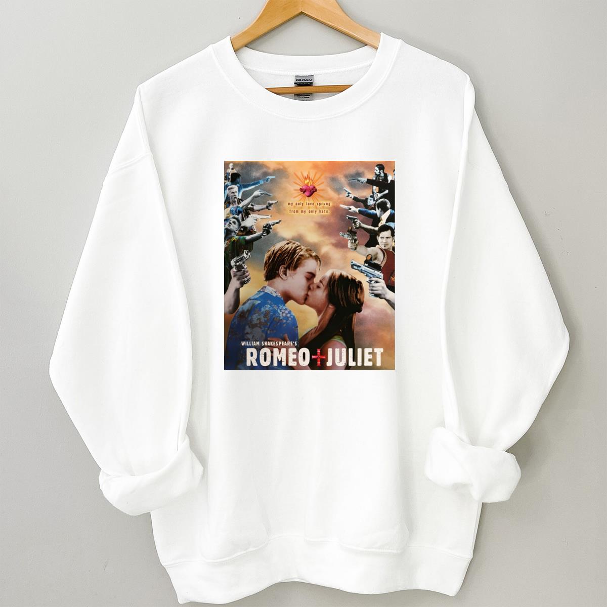 Vintage 1998 Romeo and Juliet DiCaprio Movie Promo Collector Edition Unisex T-Shirt