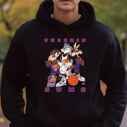 Vintage 90s Phoenix Suns Looney Tunes Collector Edition White Unisex T-Shirt