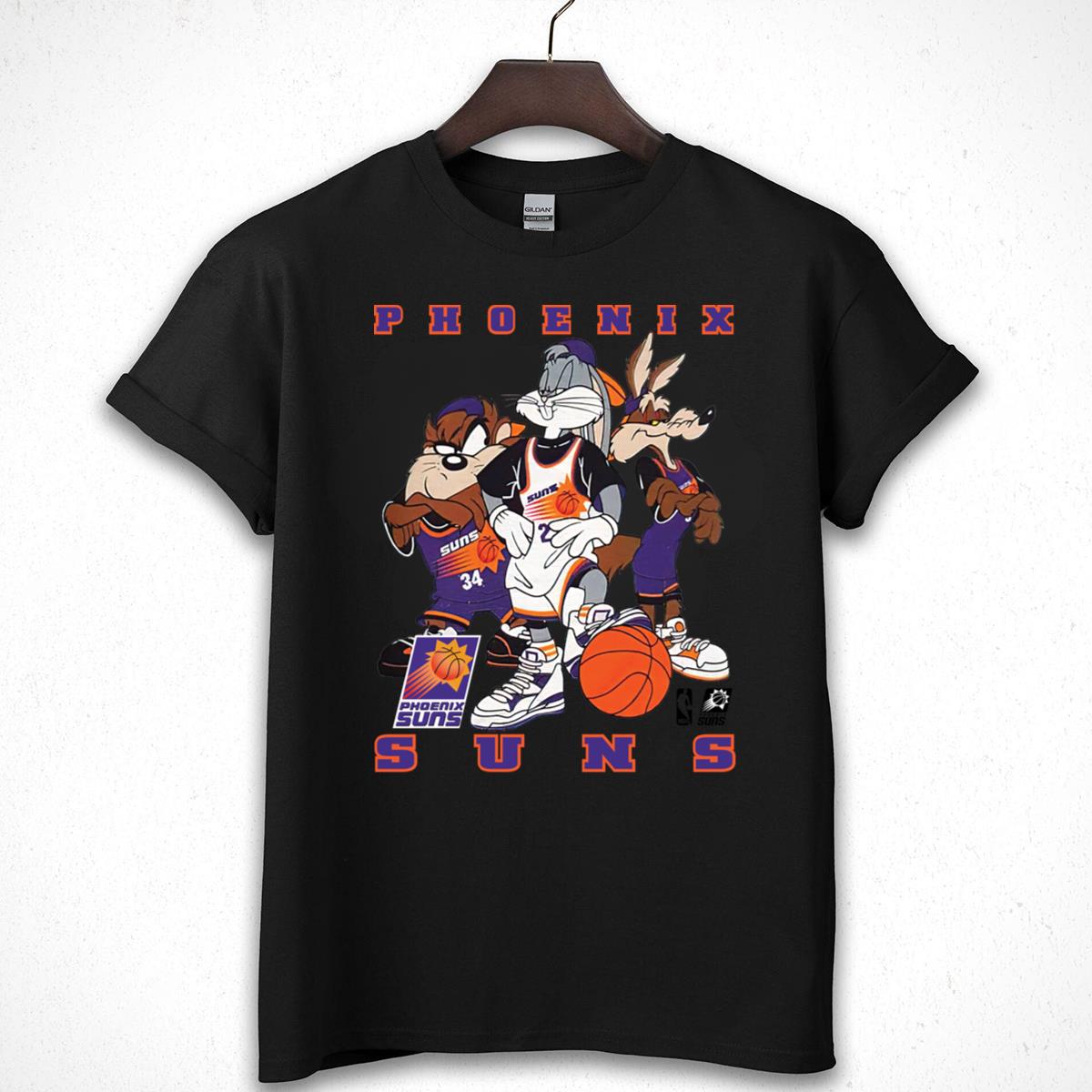 Vintage 90s Phoenix Suns Looney Tunes Collector Edition White Unisex T-Shirt