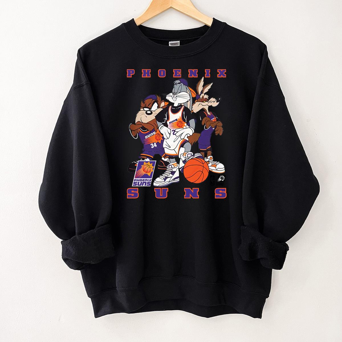 Vintage 90s Phoenix Suns Looney Tunes Collector Edition White Unisex T-Shirt