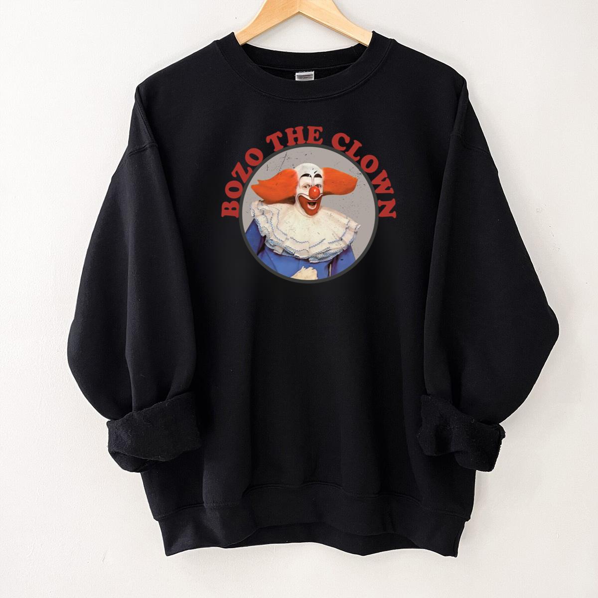 Vintage Joker Bozo The Clown Classic Design Collector Black Unisex T-Shirt