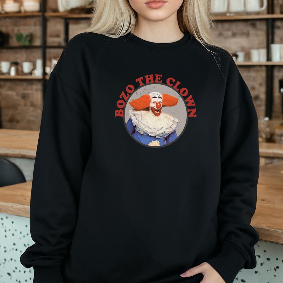 Vintage Joker Bozo The Clown Classic Design Collector Black Unisex T-Shirt