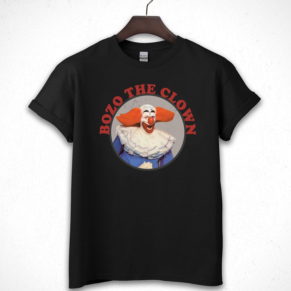 Vintage Joker Bozo The Clown Classic Design Collector Black Unisex T-Shirt