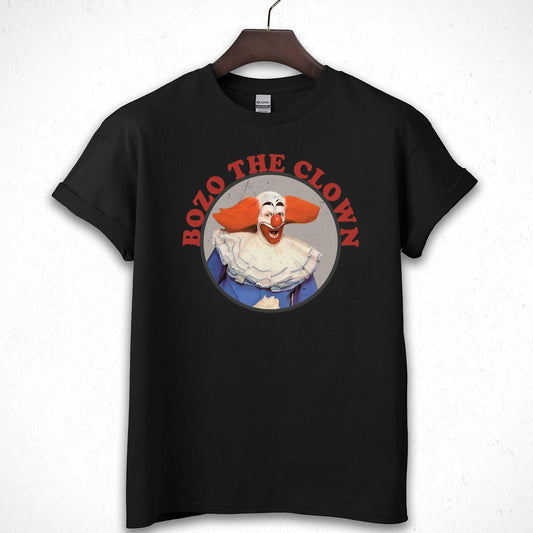 Vintage Joker Bozo The Clown Classic Design Collector Black Unisex T-Shirt