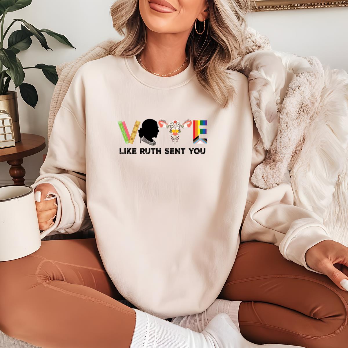 Vote Activist Banned Books Reproductive Rights BLM Vintage 70s Protest Movement Unisex T-Shirt