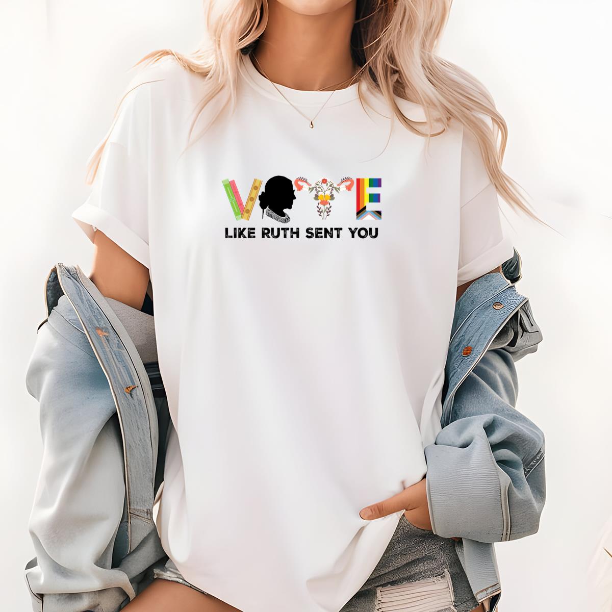 Vote Activist Banned Books Reproductive Rights BLM Vintage 70s Protest Movement Unisex T-Shirt