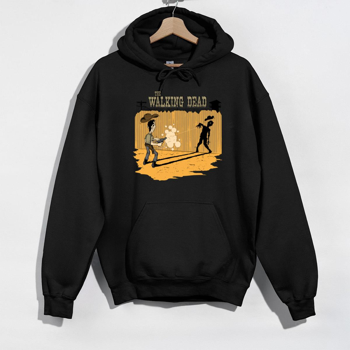 Walking Dead Cowboy vs Zombie Graphic T-Shirt 