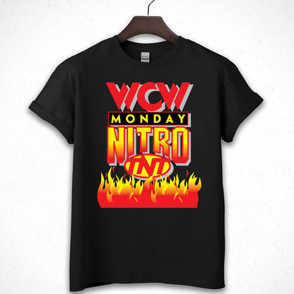 WCW Monday Nitro Classic Wrestling Vintage Retro Fan Black Unisex T-Shirt