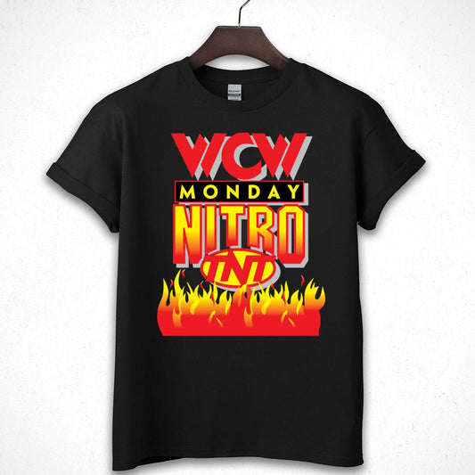 WCW Monday Nitro Classic Wrestling Vintage Retro Fan Black Unisex T-Shirt