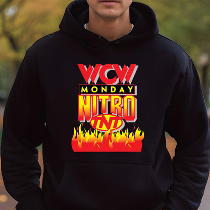 WCW Monday Nitro Classic Wrestling Vintage Retro Fan Black Unisex T-Shirt