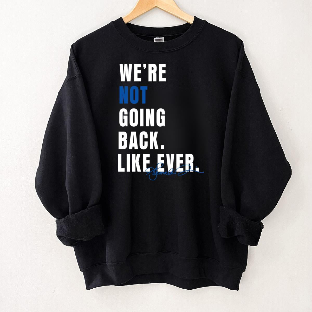 We Are Not Going Back Like Ever Vintage 2020s Protest Activist Unisex T-Shirt