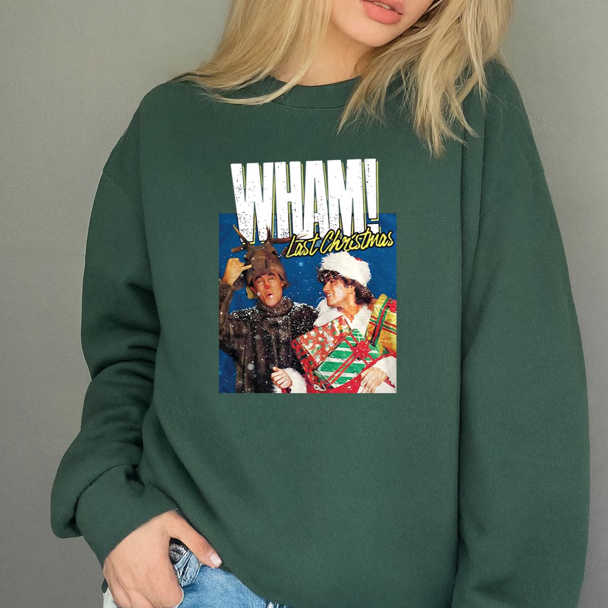Wham! Vintage 80s Last Christmas Collector Heather Red Unisex T-Shirt