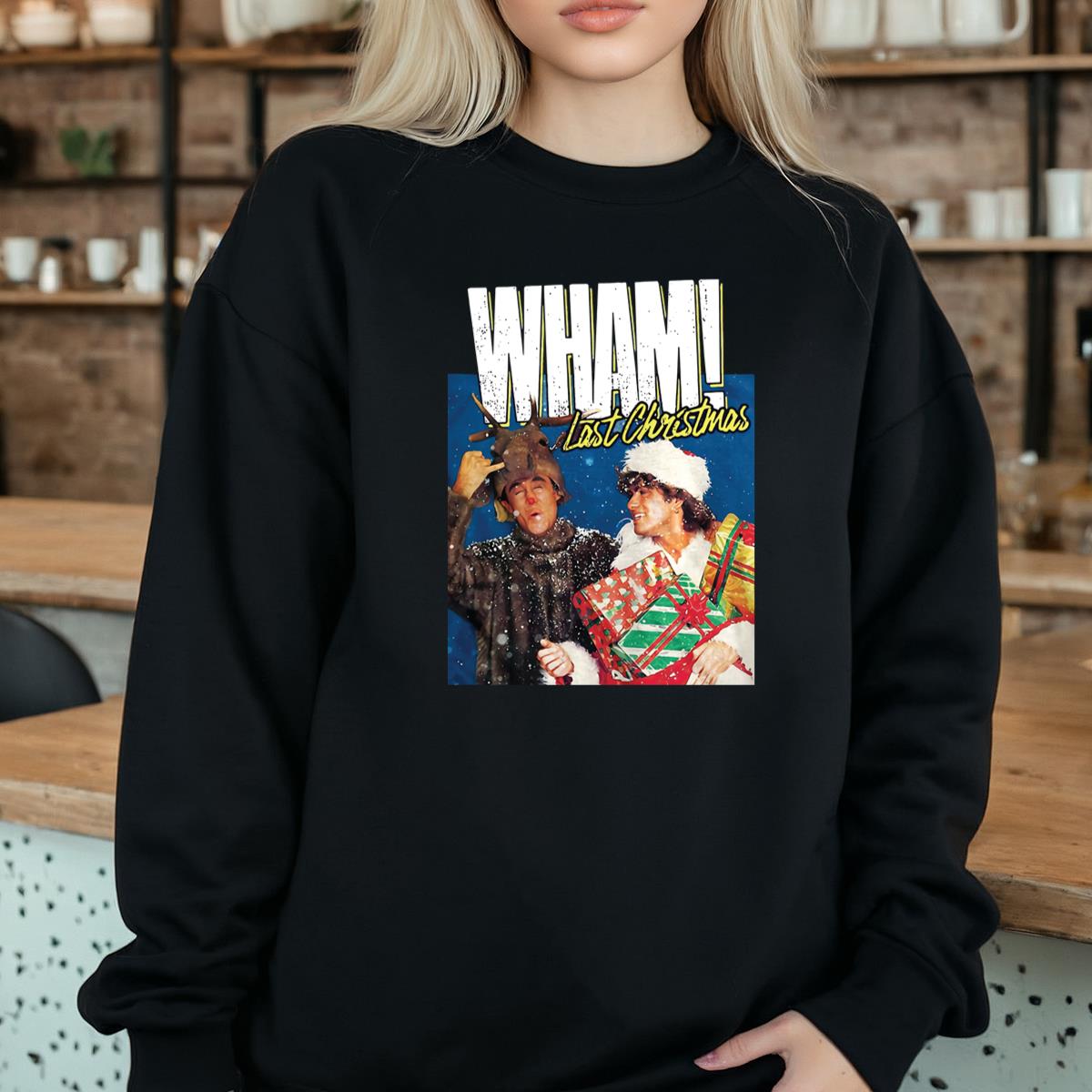 Wham! Vintage 80s Last Christmas Collector Heather Red Unisex T-Shirt