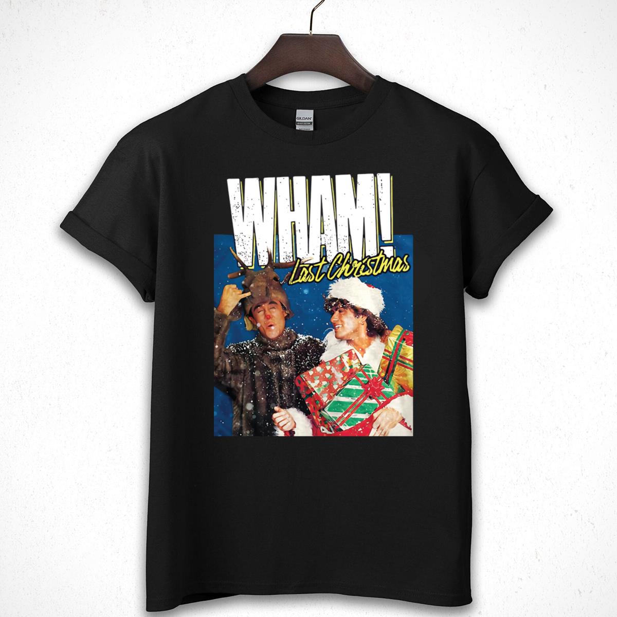 Wham! Vintage 80s Last Christmas Collector Heather Red Unisex T-Shirt