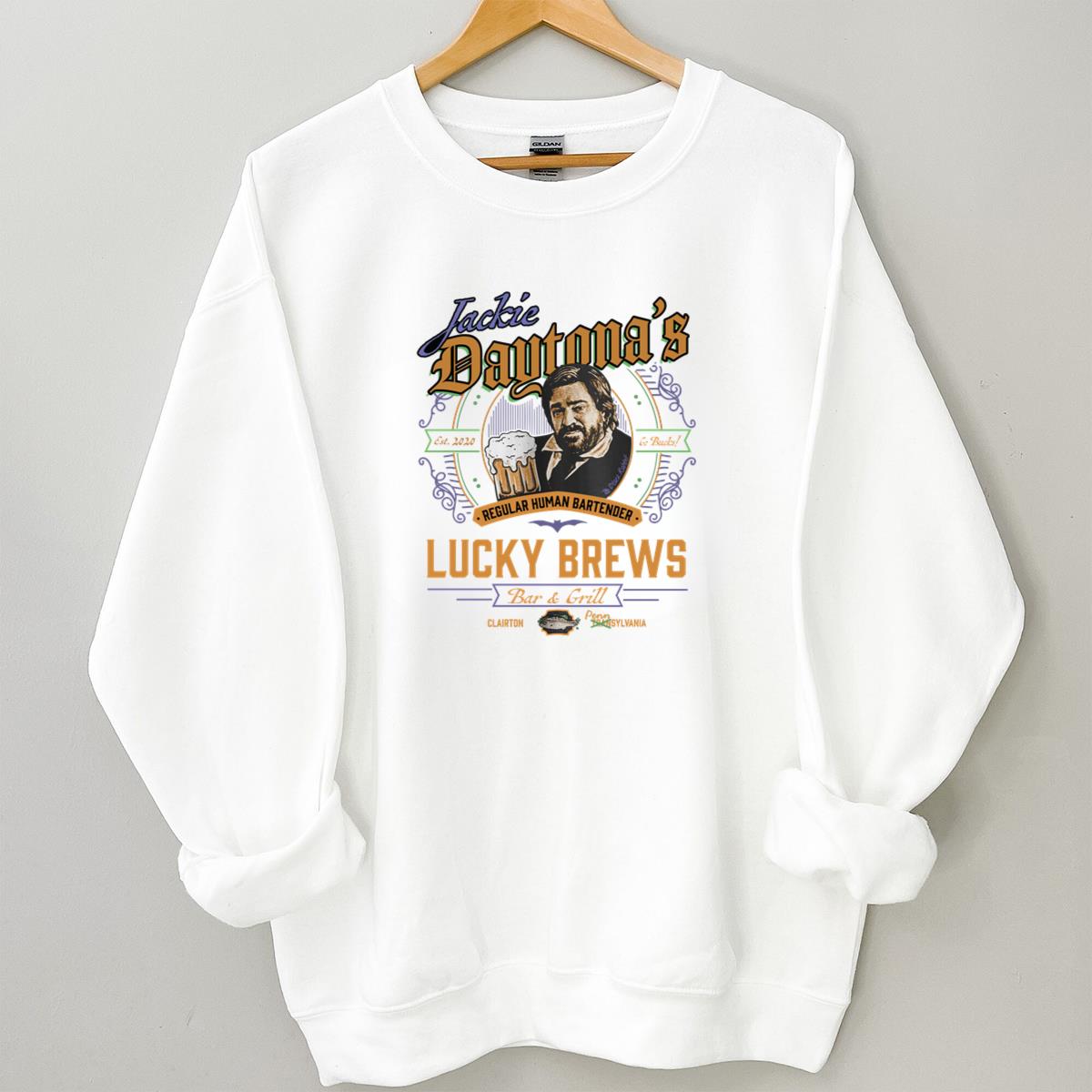 What We Do In The Shadows Jackie Daytona Regular Human Bartender Retro Vintage Unisex T-Shirt