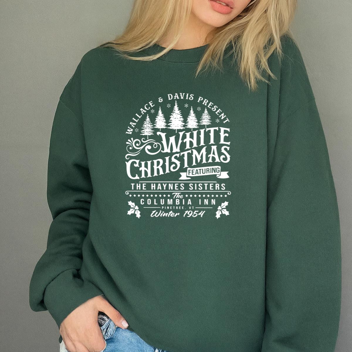 White Christmas Movie Classic Holiday Themed Unisex Sweatshirt