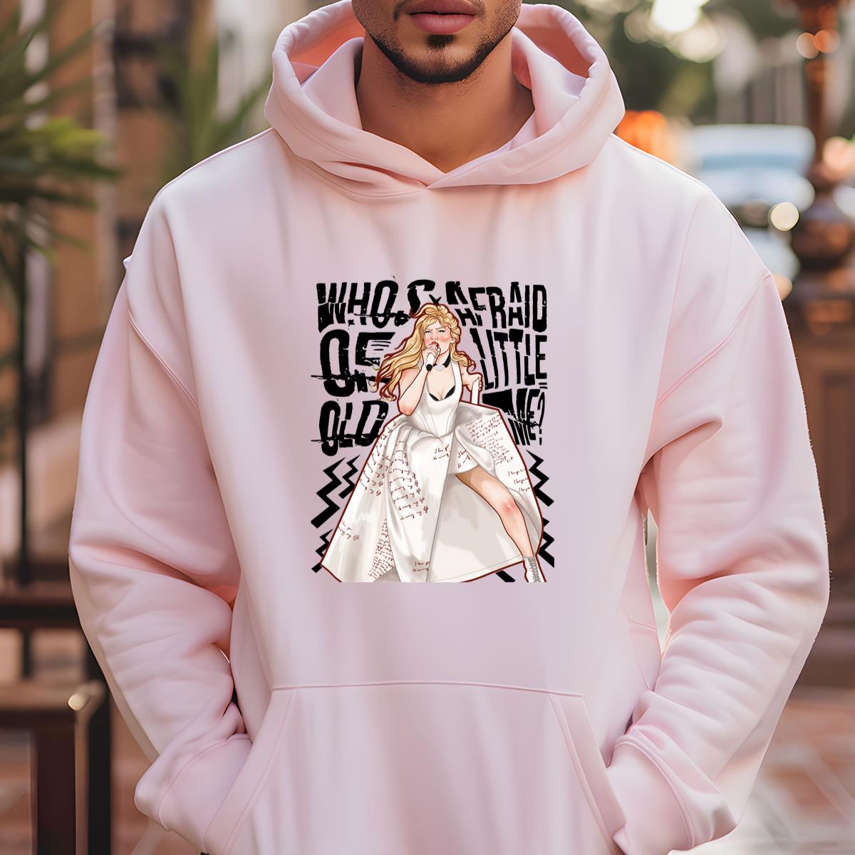 Who Afraid Vintage 80s Rock Band Fan Crewneck Sweatshirt Unisex