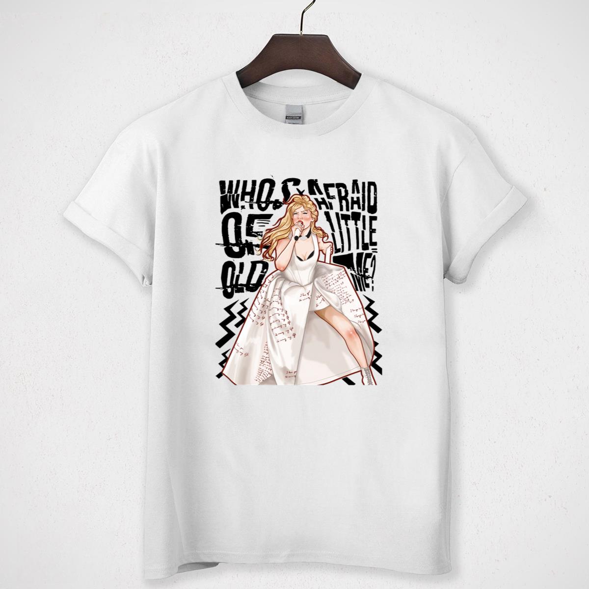 Who Afraid Vintage 80s Rock Band Fan Crewneck Sweatshirt Unisex