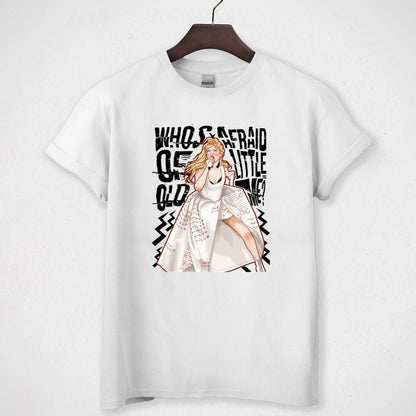 Who Afraid Vintage 80s Rock Band Fan Crewneck Sweatshirt Unisex