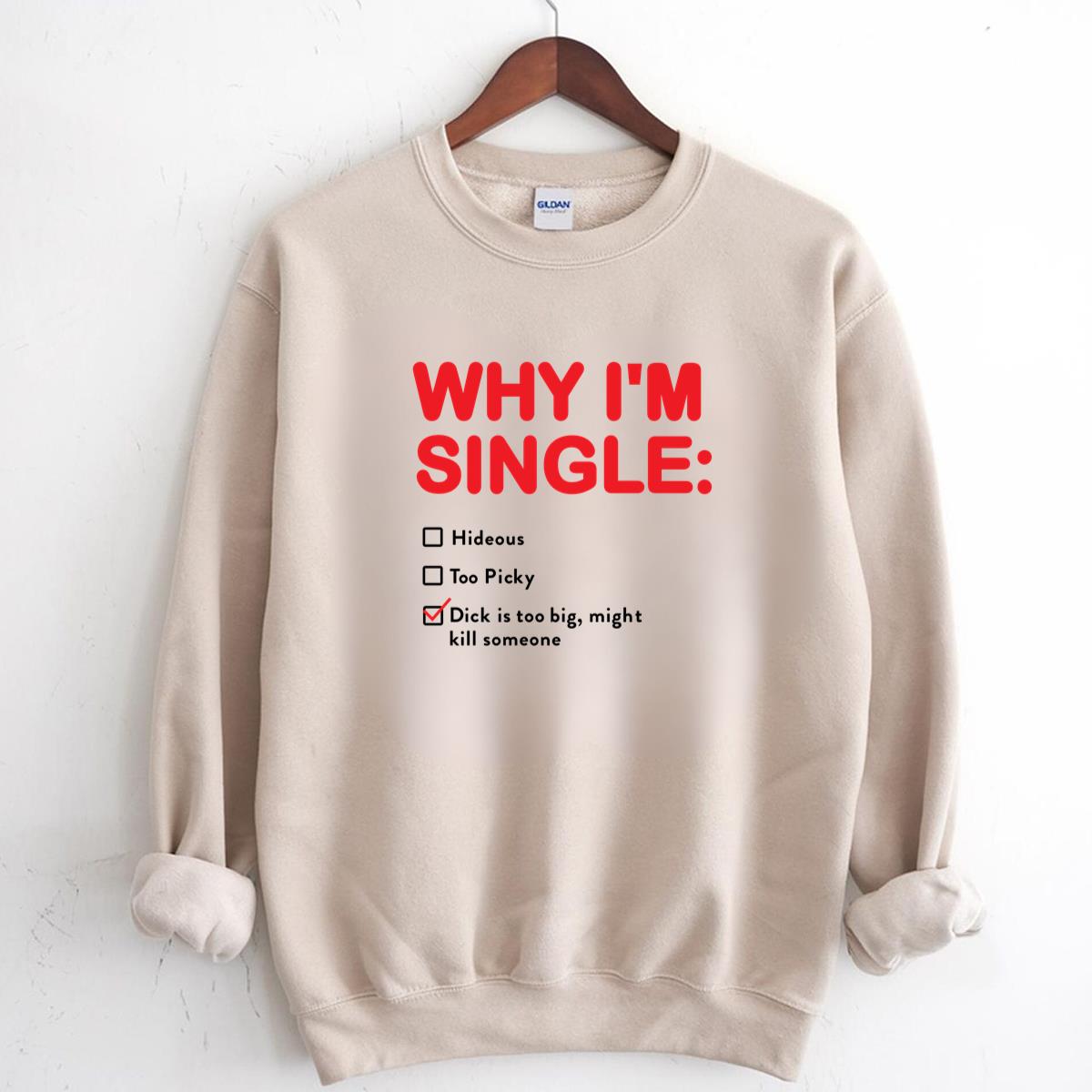 Why Im Single Funny List Vintage Retro Graphic Design Unisex T-Shirt