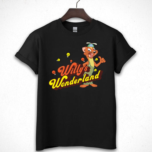 Willys Wonderland Vintage 80s Horror Movie Collector Black Unisex T-Shirt