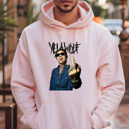 Yelawolf Slumerican Middle Finger Vintage 2010s Rap Artist Fan Unisex T-Shirt