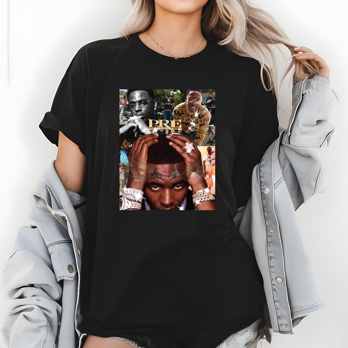 Young Dolph Vintage 90s Rap Music Official Fan Retro Black Unisex T-Shirt