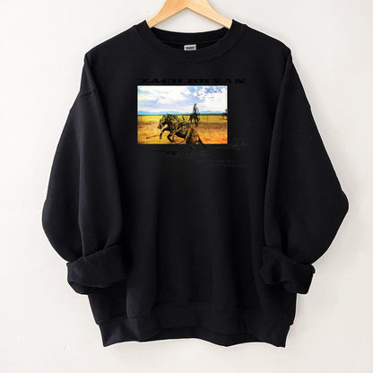 Zach Bryan Vintage Country Music Artist Official Fan Black Unisex T-Shirt