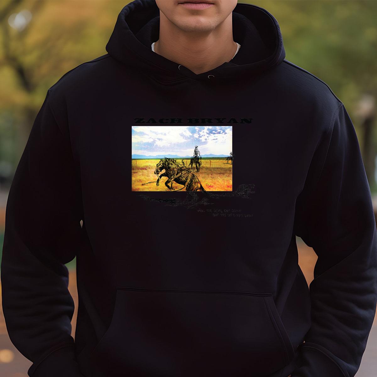 Zach Bryan Vintage Country Music Artist Official Fan Black Unisex T-Shirt